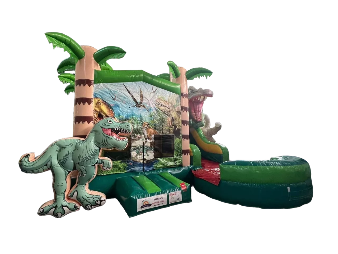 Spring Events: Dinosaurus springkasteel