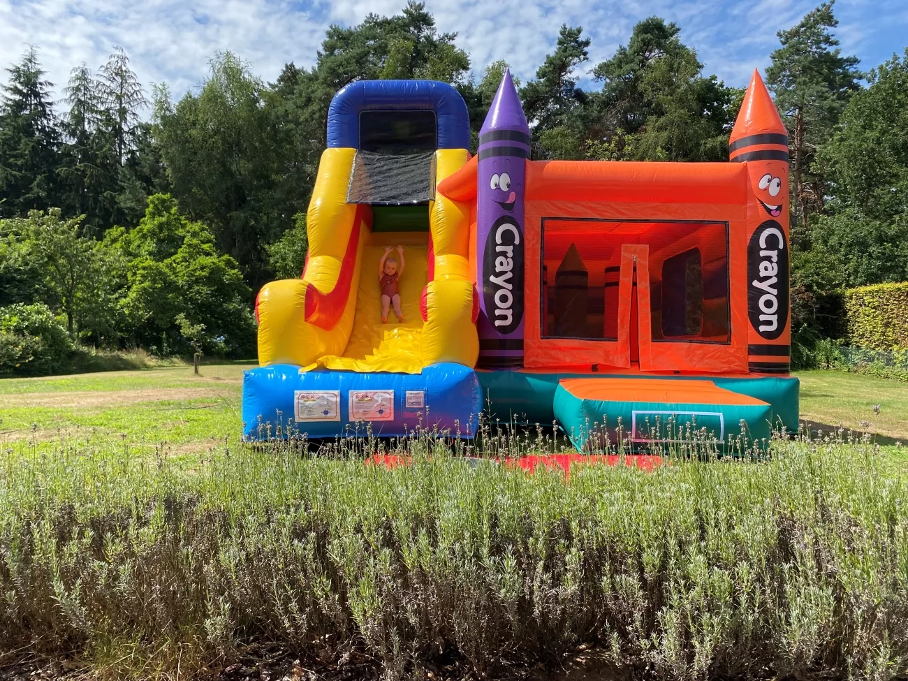 Spring Events: Crayon springkasteel foto1