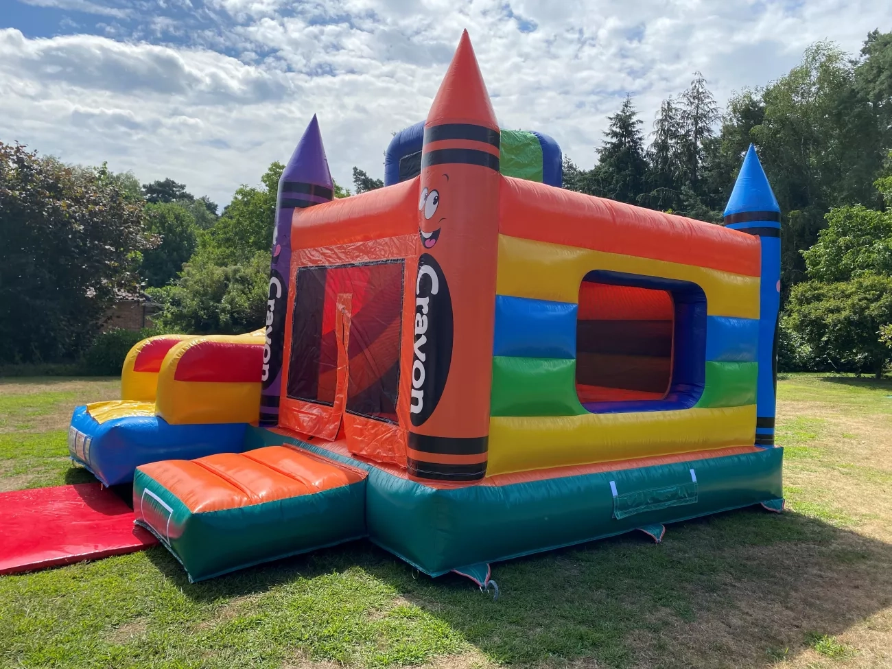 Spring Events: Crayon springkasteel foto2